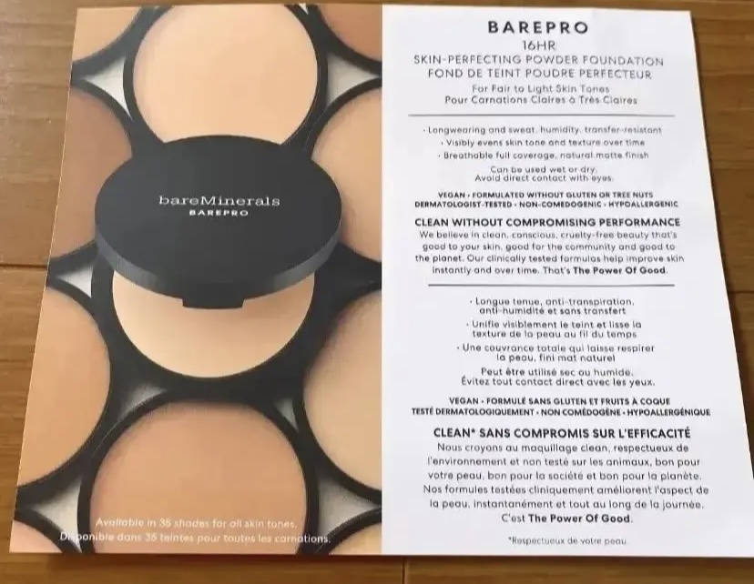 ベアプロ 16HR パウダー ファンデーション フェア 15 クール/bareMinerals/パウダーファンデーションを使ったクチコミ（2枚目）