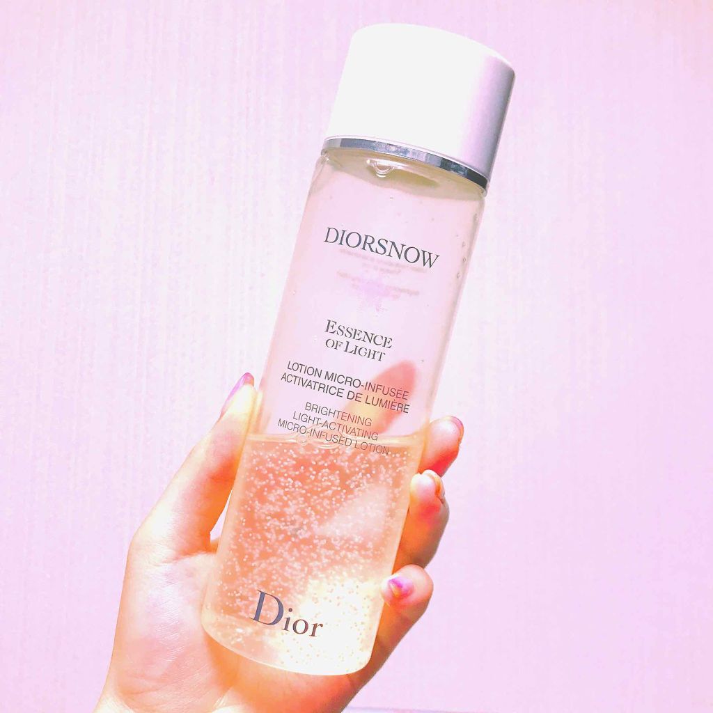 スノー ブライトニング エッセンスローション/Dior/化粧水を使ったクチコミ（2枚目）