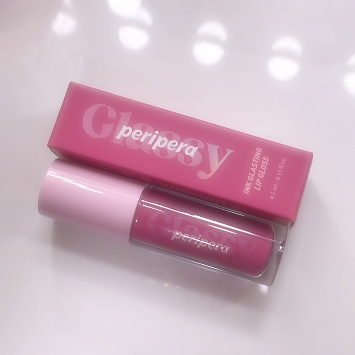 インク グラスティング リップ グロス/PERIPERA/リップグロスを使ったクチコミ(1枚目)