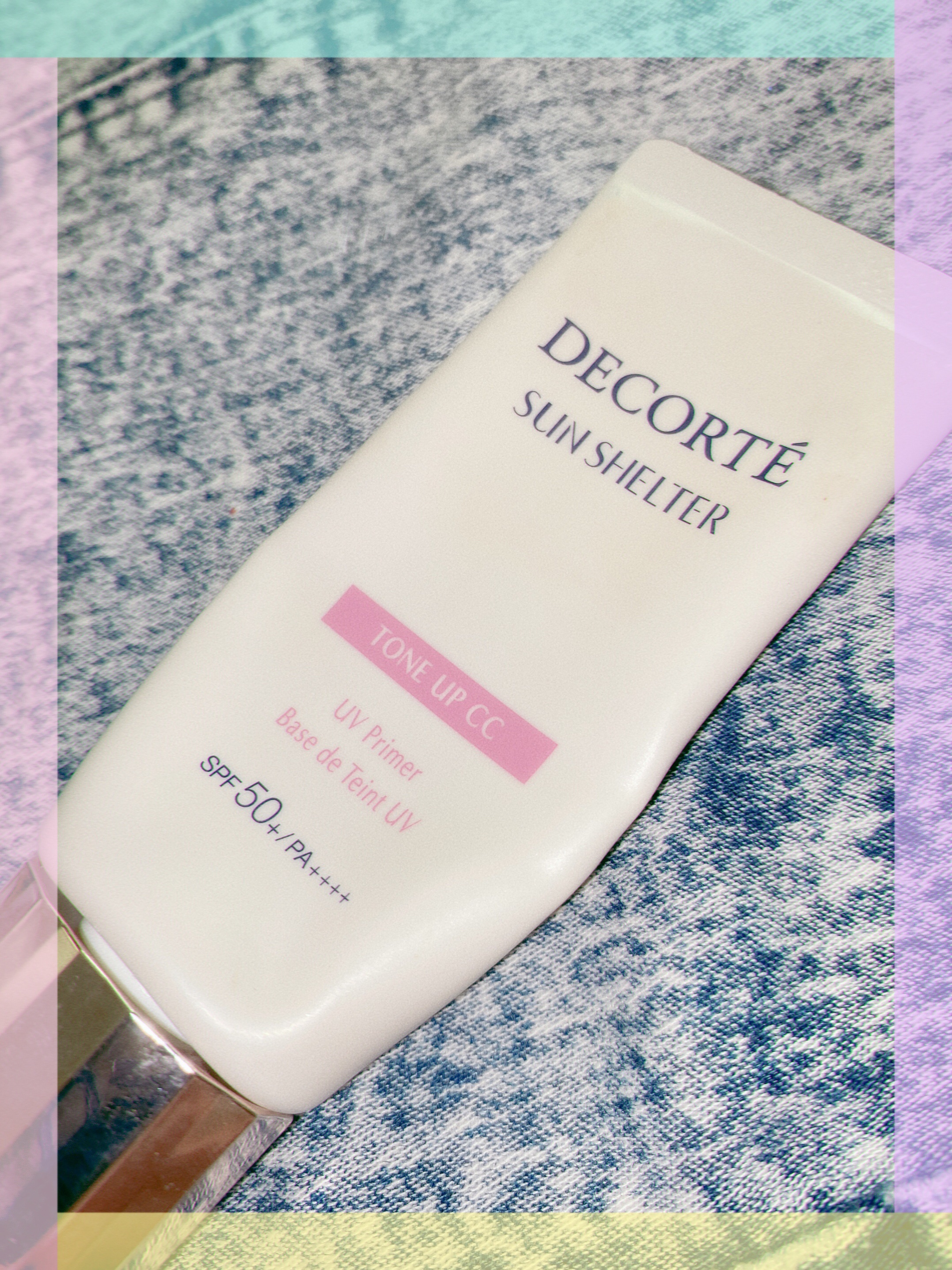 サンシェルター　マルチ プロテクション　トーンアップＣＣ/DECORTÉ/化粧下地を使ったクチコミ（1枚目）