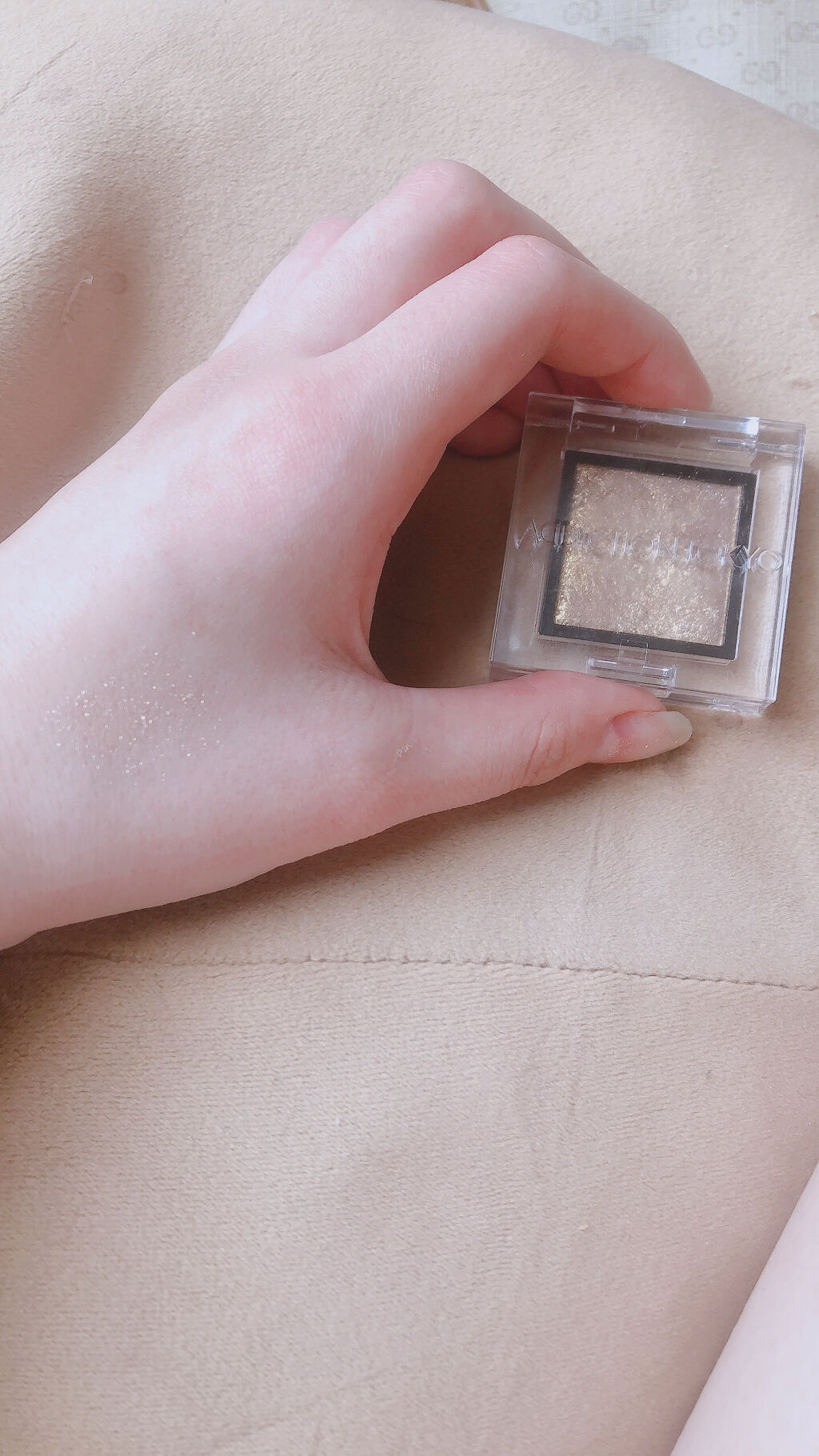 アディクション ザ アイシャドウ スパークル/ADDICTION/単色アイシャドウを使ったクチコミ（2枚目）