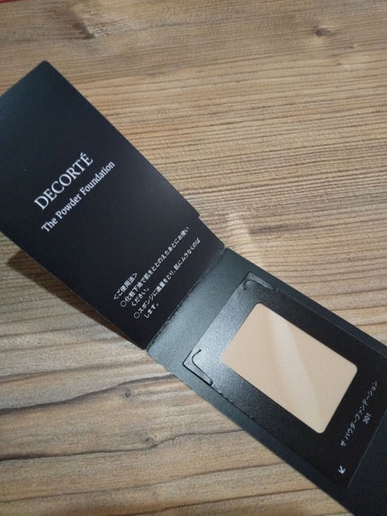 ザ・パウダーファンデーション/DECORTÉ/パウダーファンデーションを使ったクチコミ(1枚目)