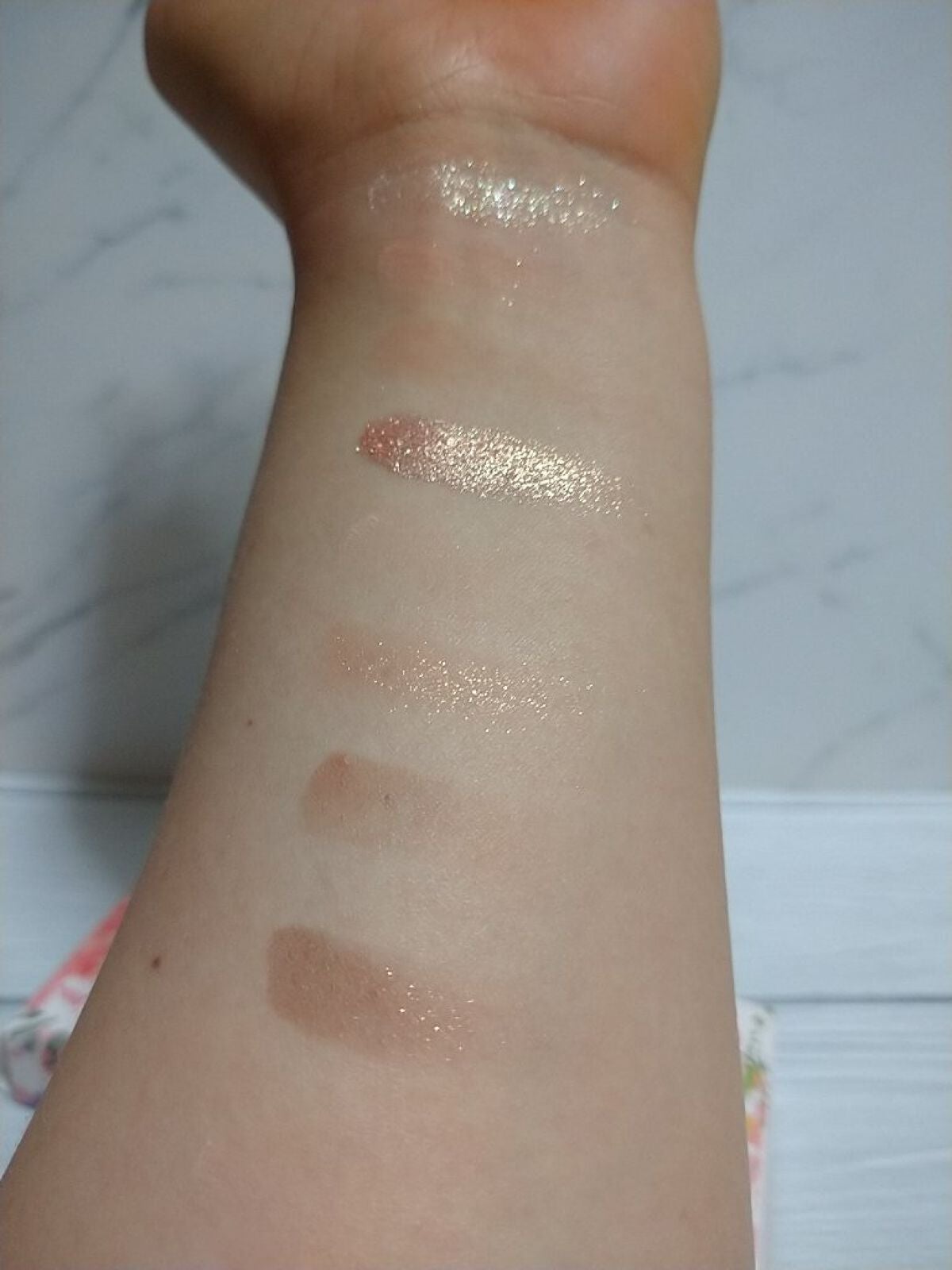 ミックスブラーリングアイパレット/wakemake/マルチパレットを使ったクチコミ(2枚目)