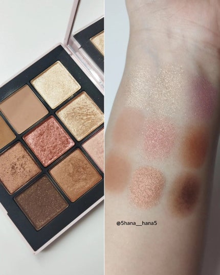 オーガズムライジング アイシャドーパレット/NARS/アイシャドウパレットを使ったクチコミ(2枚目)