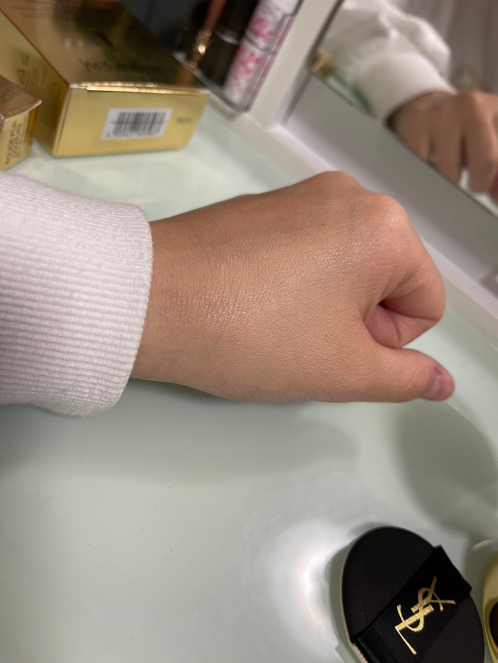 アンクル ド ポー ルクッションN ノエル コレクター/YVES SAINT LAURENT BEAUTE/クッションファンデーションを使ったクチコミ(5枚目)