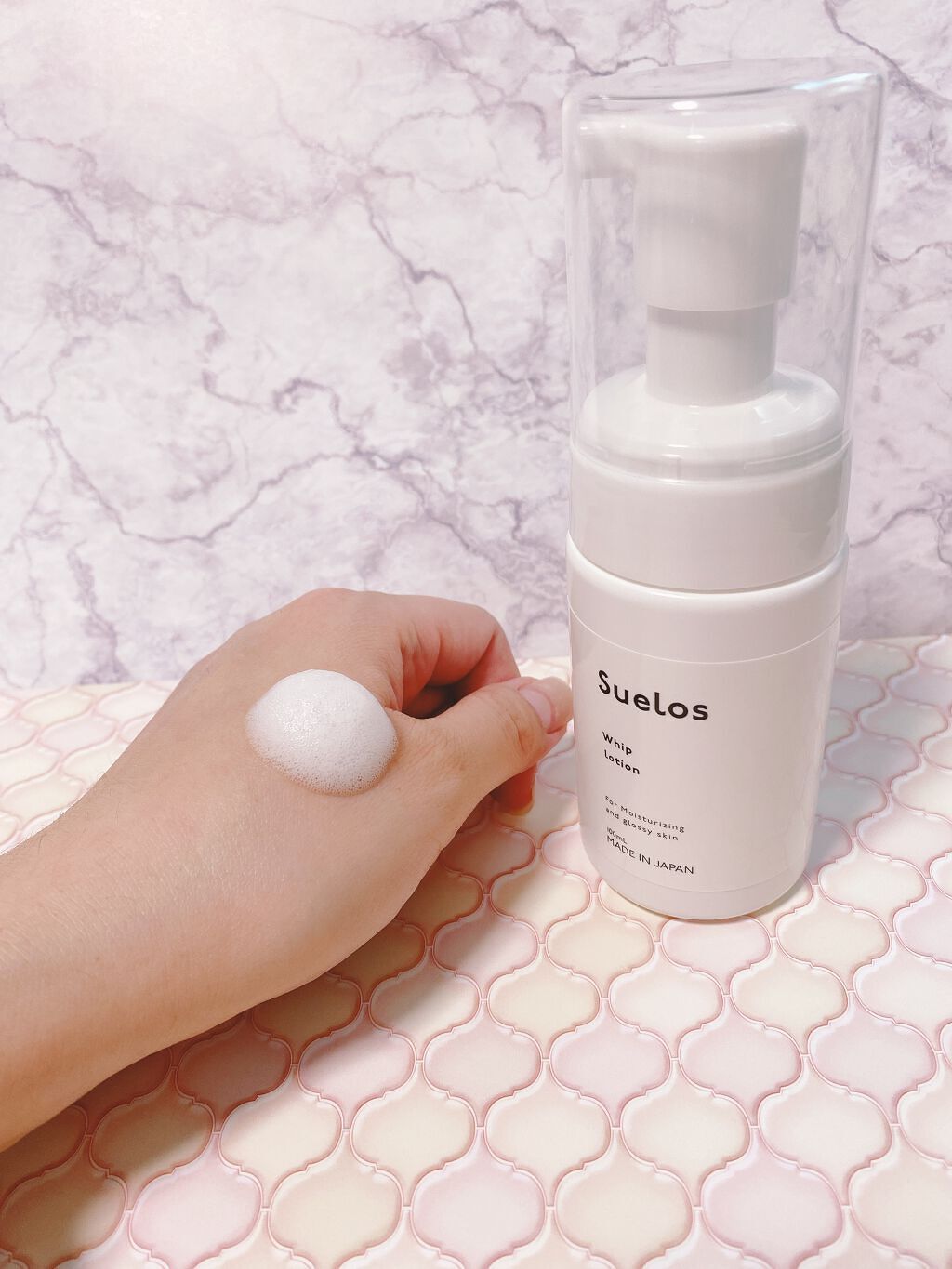 ホイップローション/suelos/美容液を使ったクチコミ（1枚目）