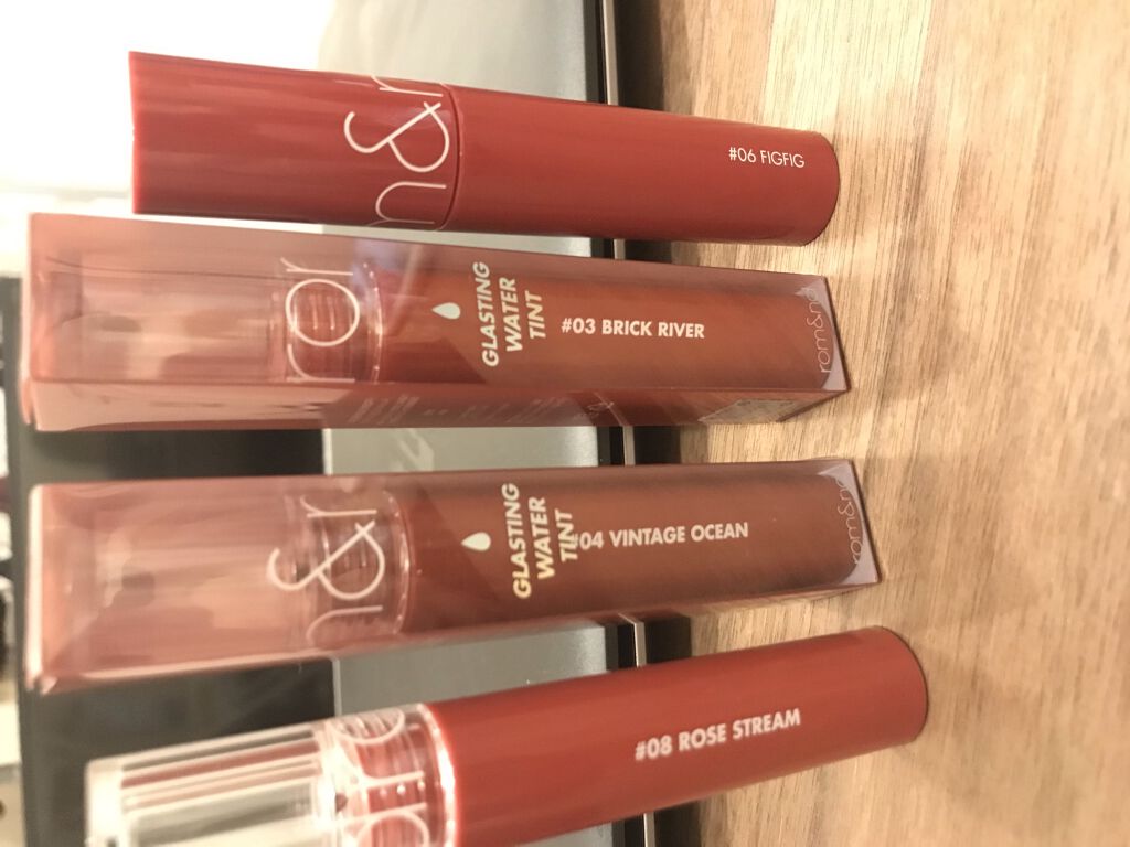 ジューシーラスティングティント/rom&nd/リップティントを使ったクチコミ(1枚目)