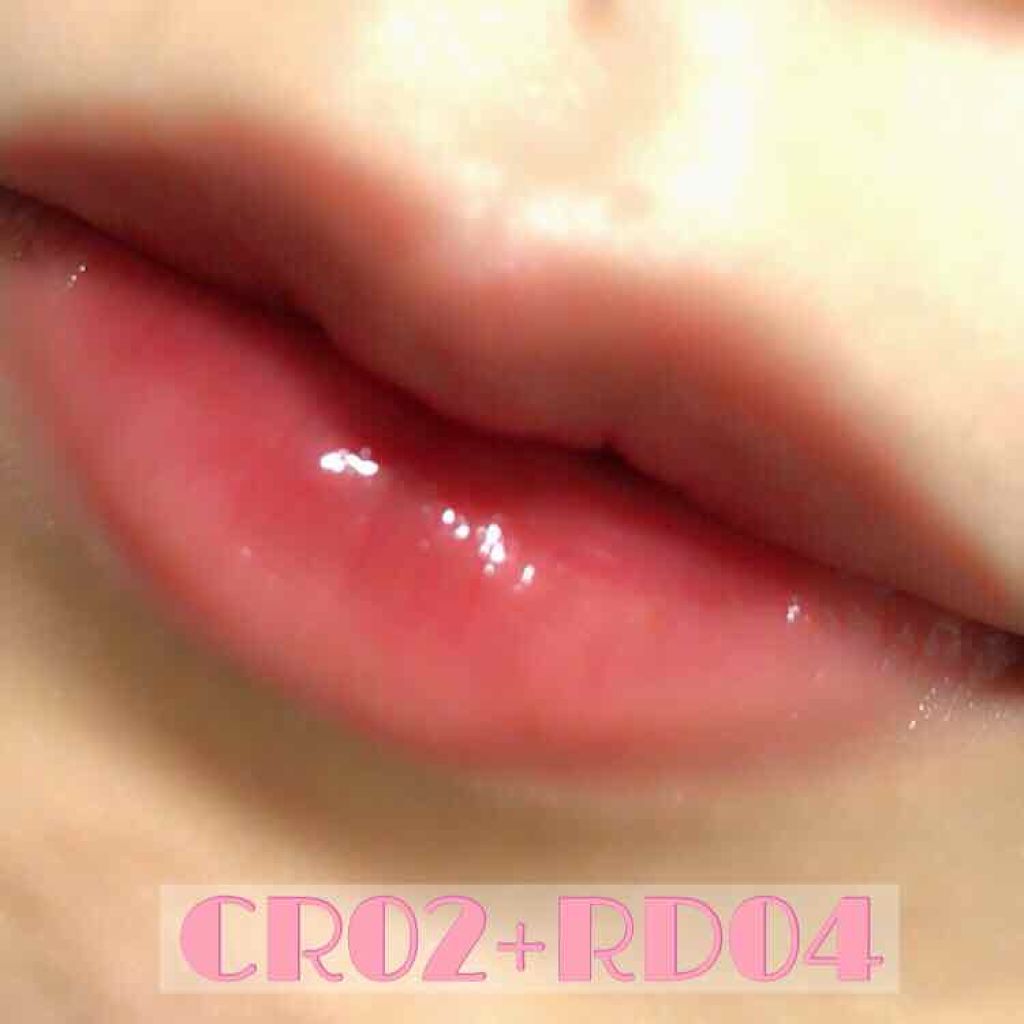 アピュー ウォーターライト ティント CR02/A’pieu/リップティントを使ったクチコミ（3枚目）