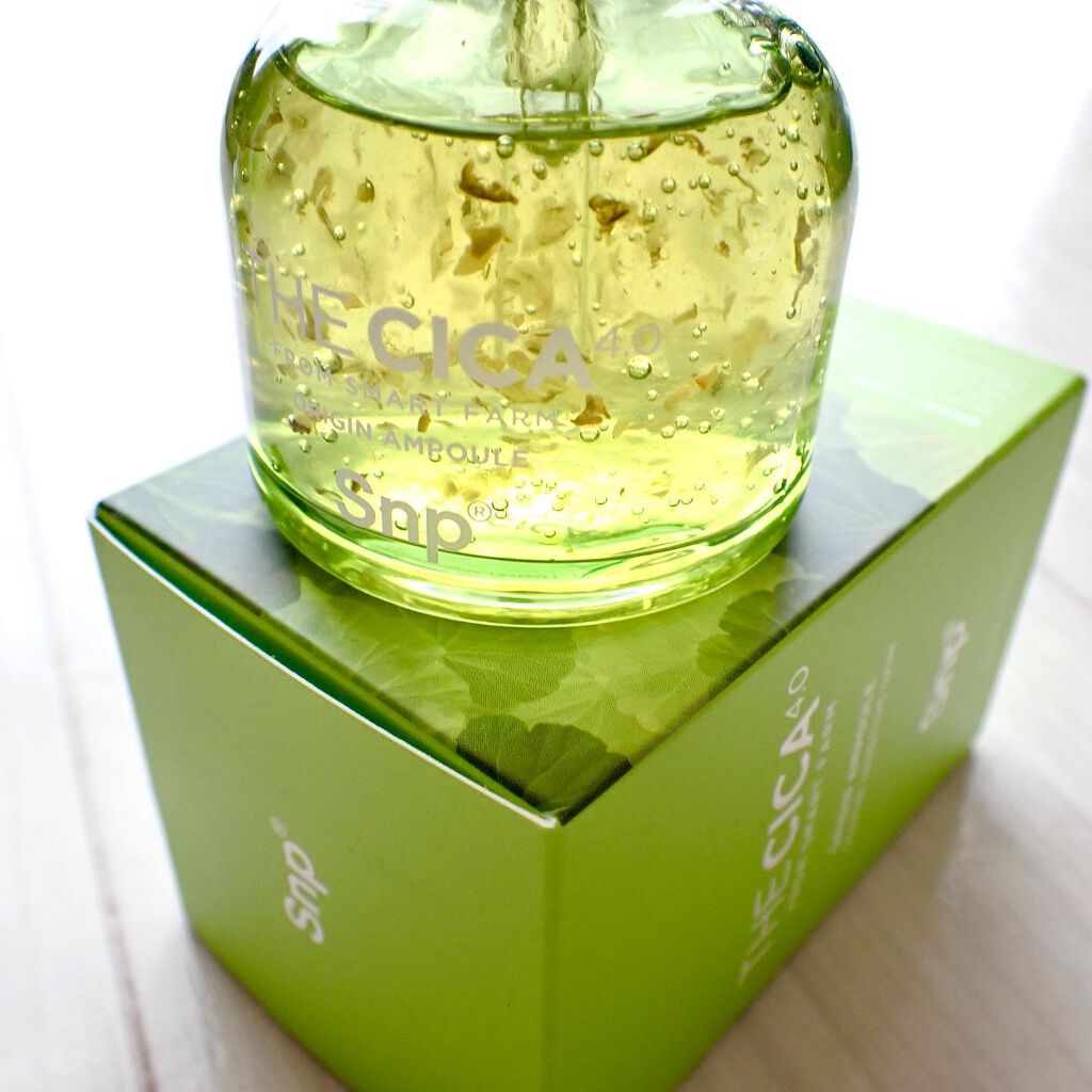 THE CICA 4.0 オリジンアンプル/SNP/美容液を使ったクチコミ(1枚目)