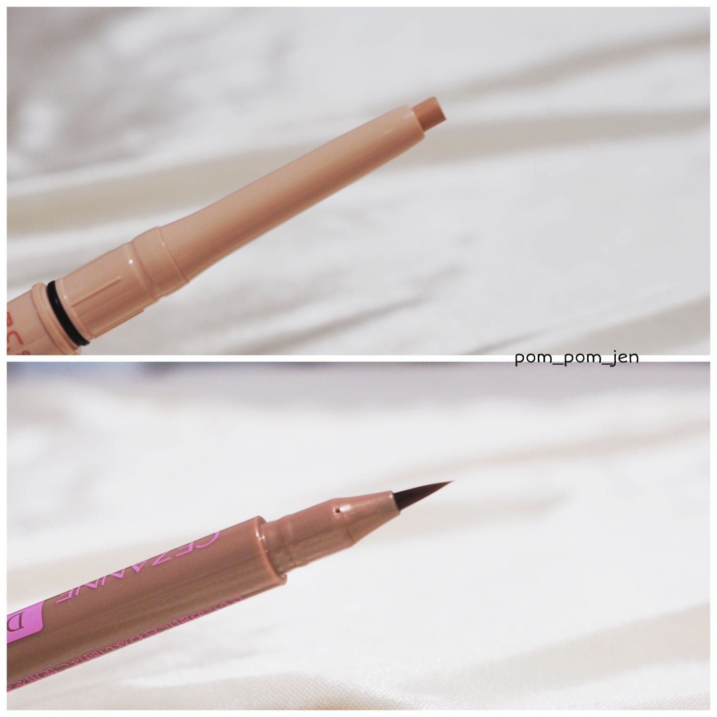 描くふたえアイライナー/CEZANNE/リキッドアイライナーを使ったクチコミ(2枚目)