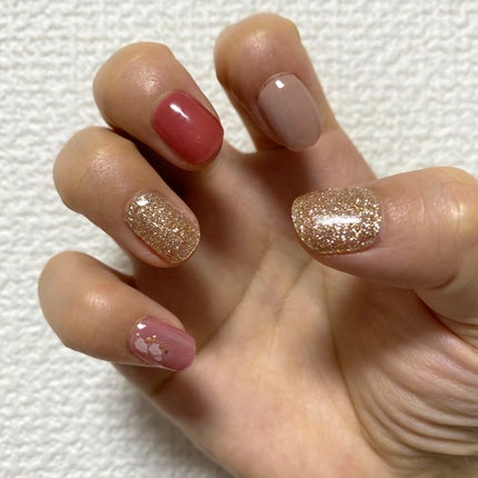 セミキュアジェルネイル(ハンド) NB-021 N Juliet /ohora/ネイルシールを使ったクチコミ(2枚目)