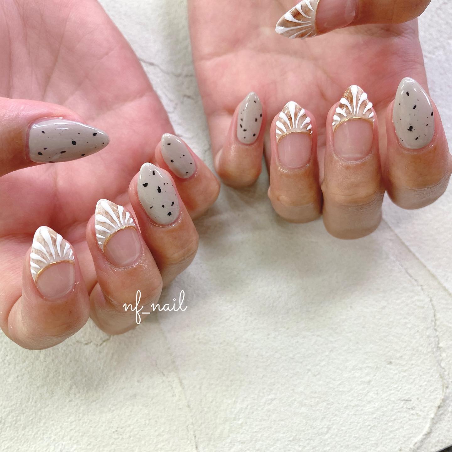 #ネイル,#ジェルネイル,#ニュアンスネイル,#キラキラネイル,#大人ネイル,#秋ネイル,#海外ネイルのネイルデザイン