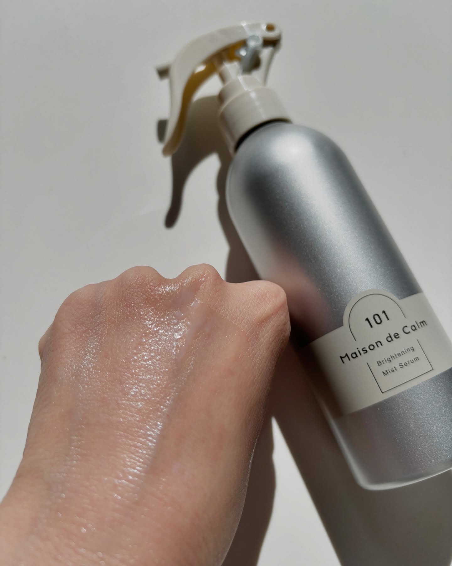 メゾン ド カーム ブライトニング ミストセラム/ナリスアップ/ボディローションを使ったクチコミ（3枚目）