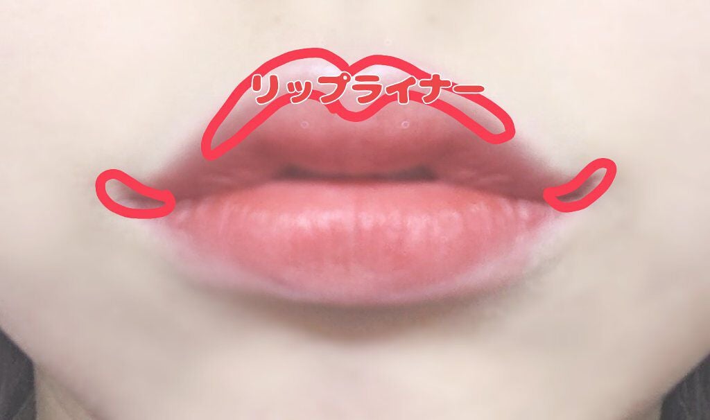 リップ ライナー/ちふれ/リップライナーを使ったクチコミ(3枚目)