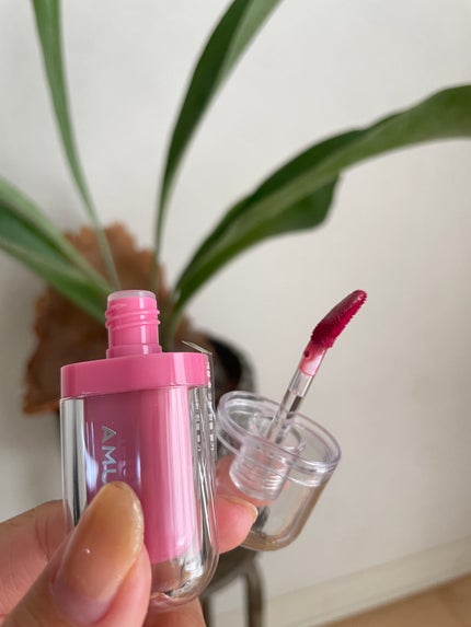 垢抜けにゃん(コスメ/ダイエット備忘録) on LIPS 「アミューズジェルフィットティントむっちりくちびる作りたい時にお..」(2枚目)