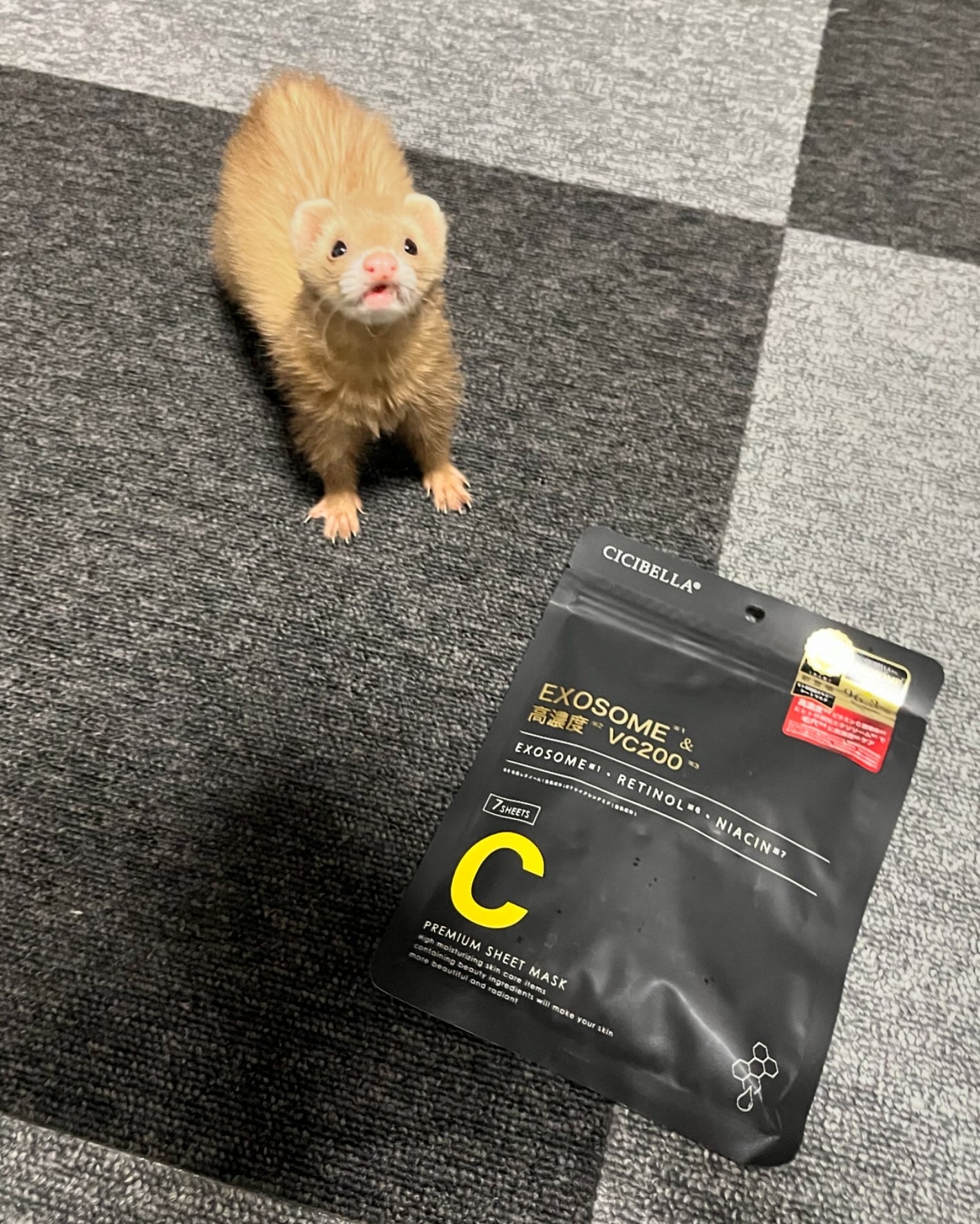 シートマスク ヒト幹細胞×VC200/CICIBELLA/シートマスク・パックを使ったクチコミ(3枚目)