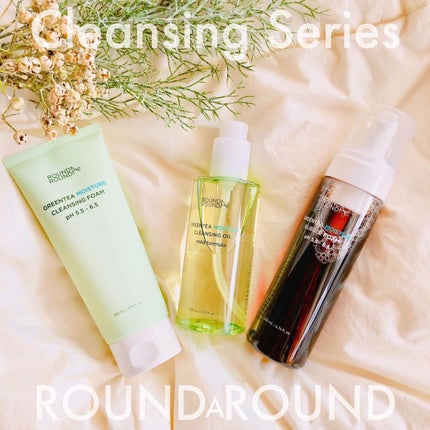 グリーンティートラブルバブルフォーム/ラウンドアラウンド/泡洗顔を使ったクチコミ(1枚目)