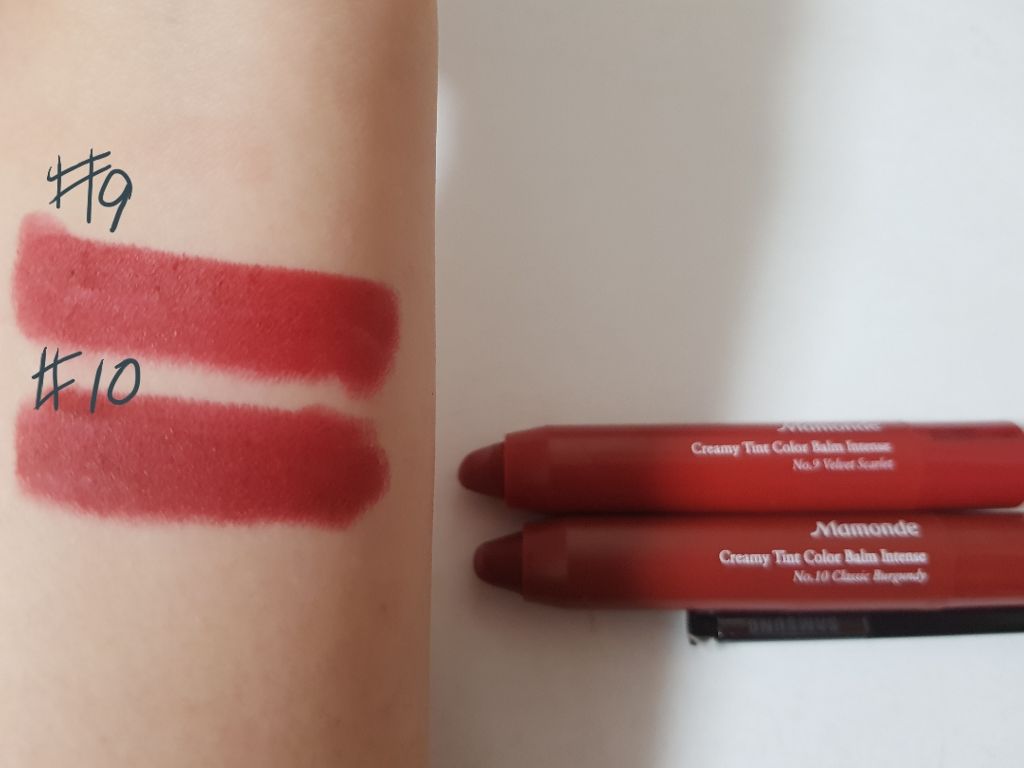 クリーミーリップティント カラーバーム・インテンス/Mamonde/リップティントを使ったクチコミ（2枚目）