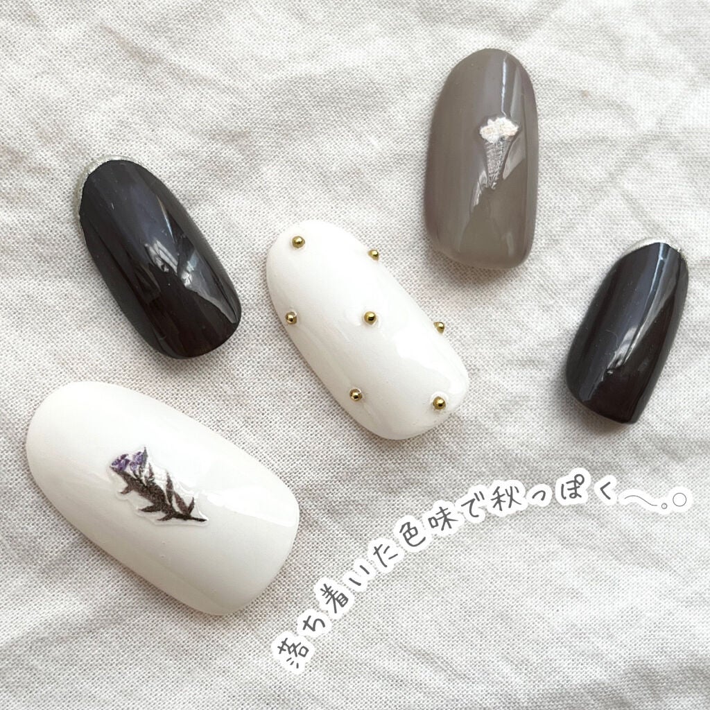 ネイルシール/セリア/ネイルシールを使ったクチコミ(4枚目)