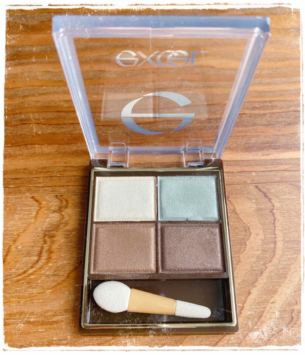 スキニーリッチシャドウ SR08 アクアティックブラウン/excel/アイシャドウパレットを使ったクチコミ（1枚目）
