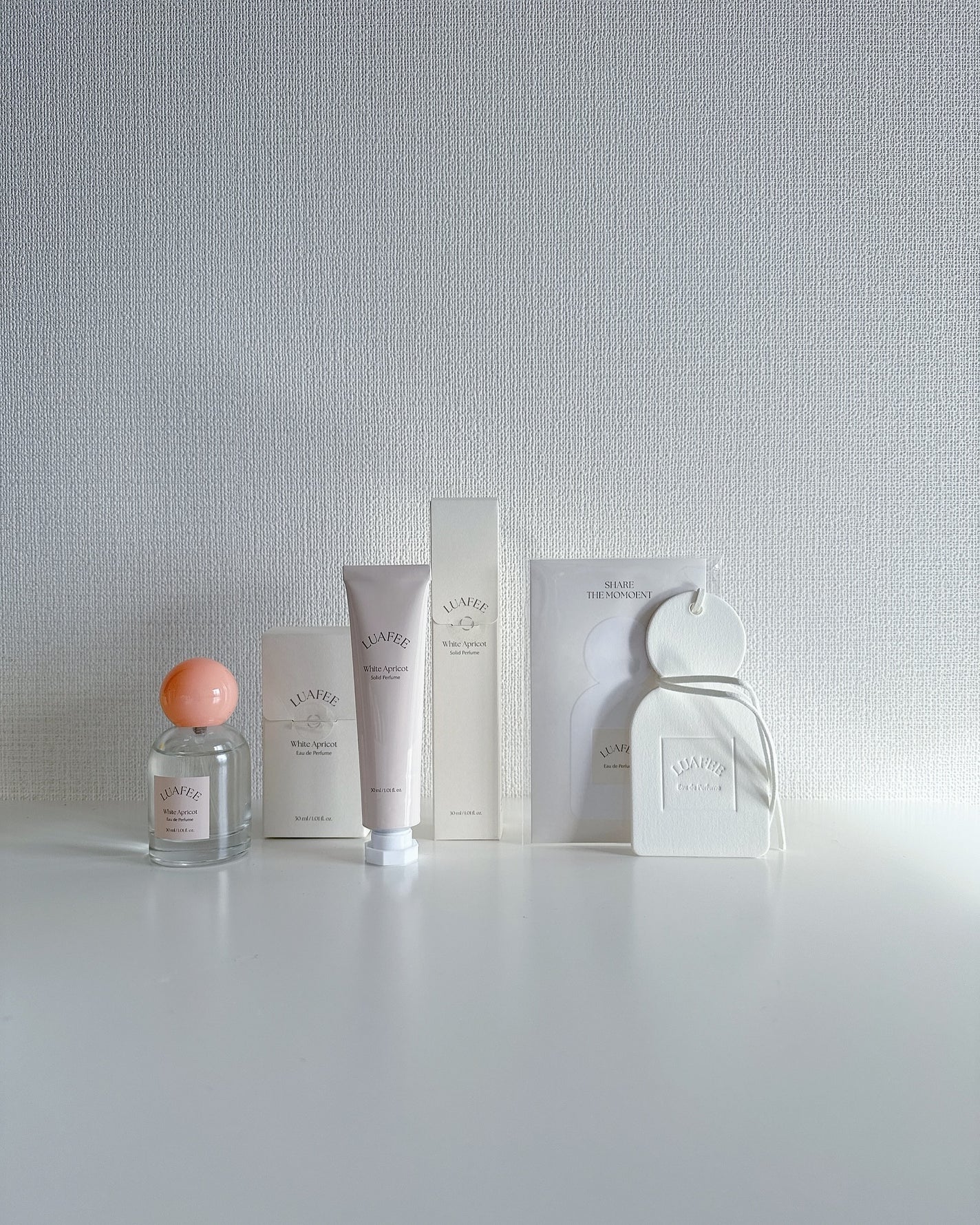 ソリッド パフューム ホワイトアプリコット/LUAFEE/練り香水を使ったクチコミ(1枚目)