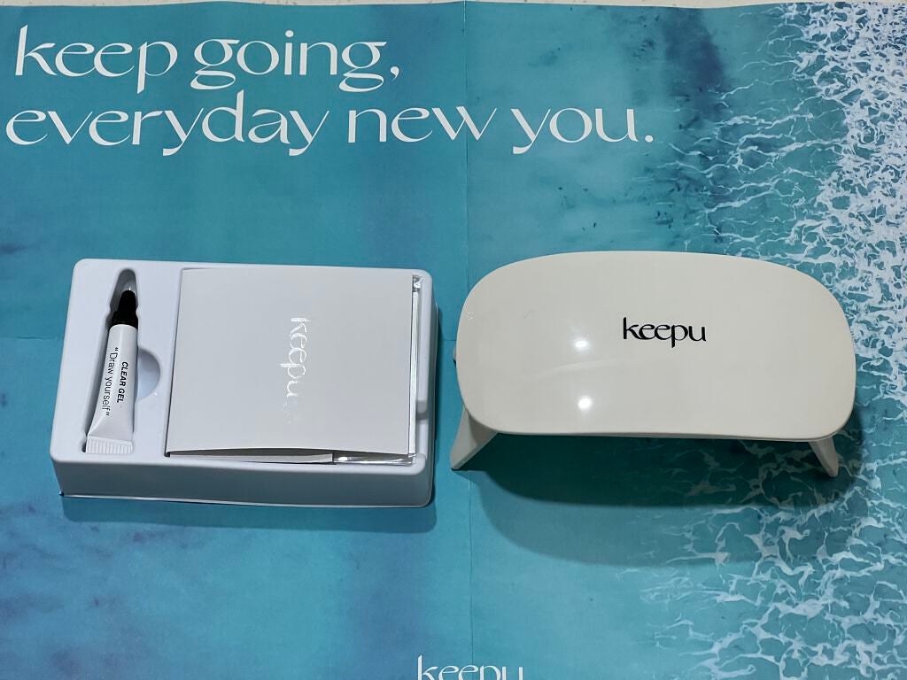 セルフカスタム ネイルシール/KEEPU/ネイルシールを使ったクチコミ(3枚目)