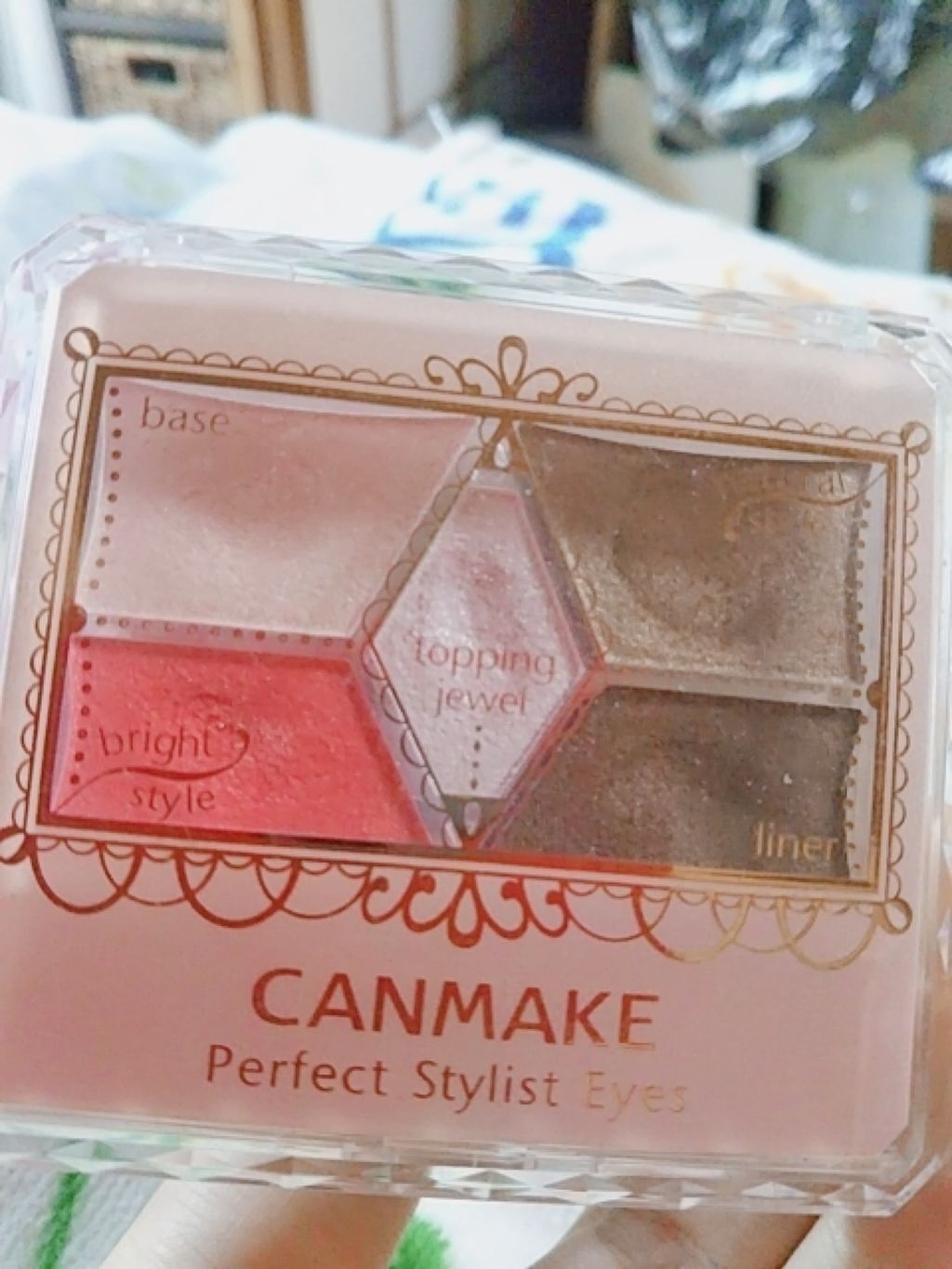 【旧品】パーフェクトスタイリストアイズ/キャンメイク/アイシャドウパレットを使ったクチコミ（1枚目）