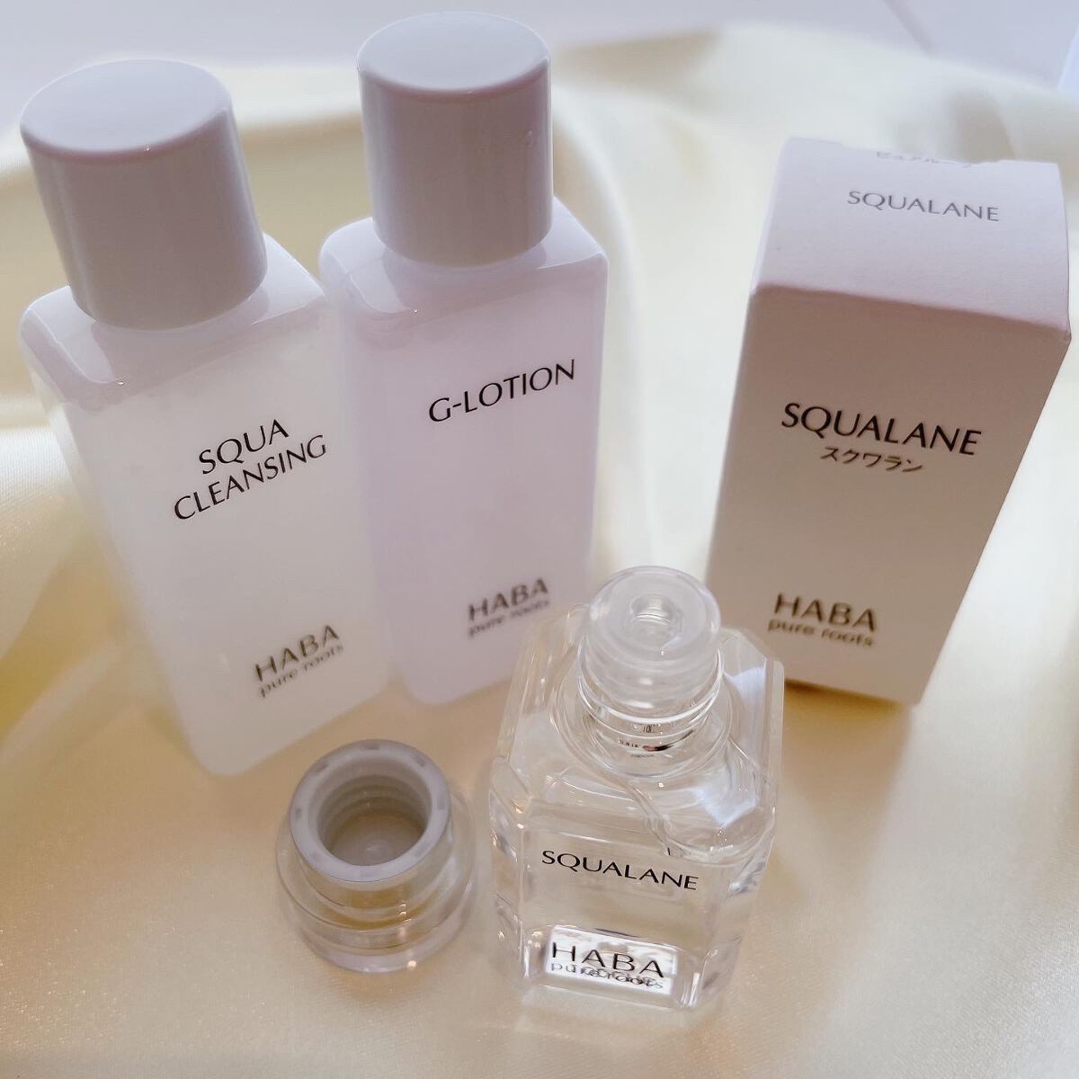 高品位「スクワラン」/HABA/フェイスオイルを使ったクチコミ(2枚目)