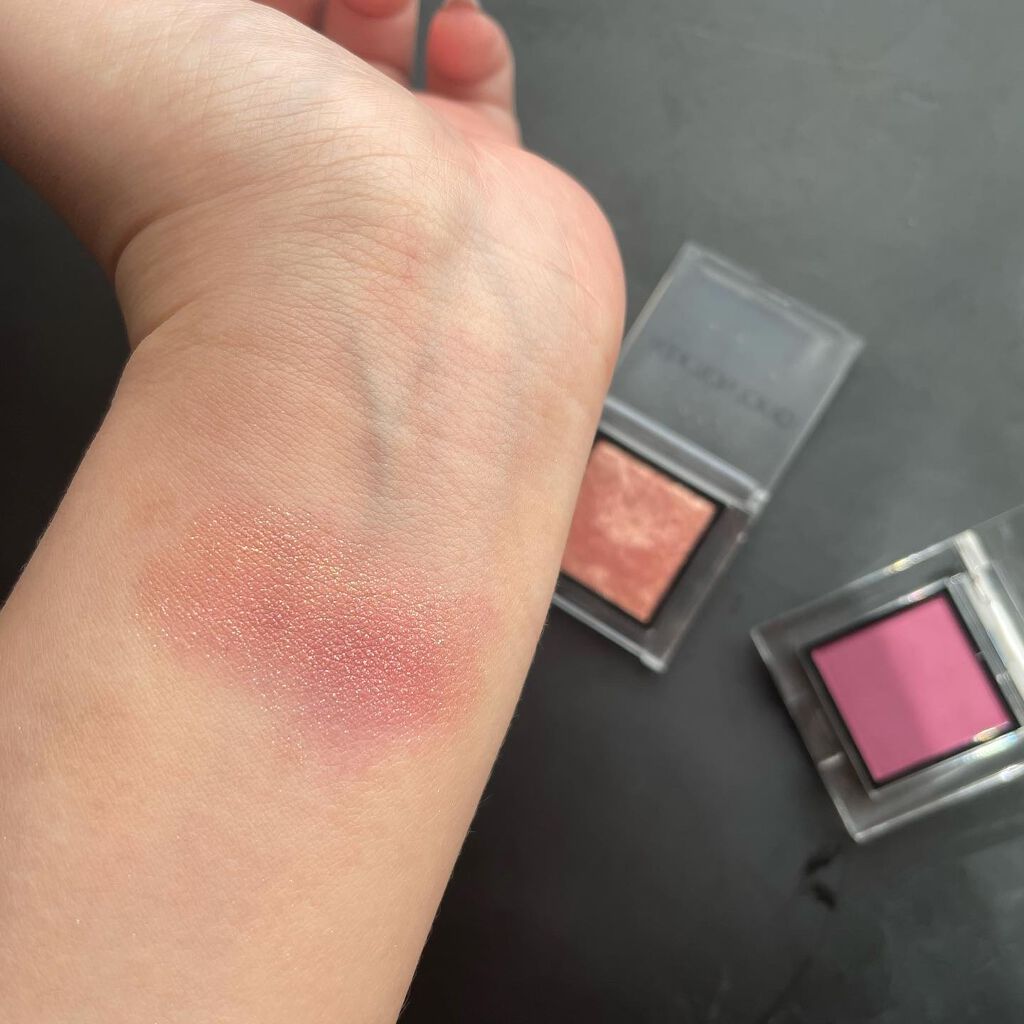 ザ アイシャドウ L 161 Gleamy Pond/ADDICTION/単色アイシャドウを使ったクチコミ（2枚目）