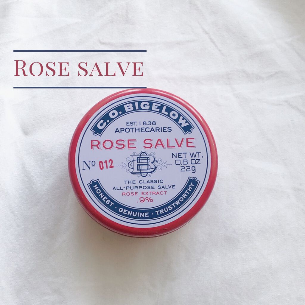 ローズサーブ リップバーム　/C.O. BIGELOW/リップバームを使ったクチコミ（1枚目）