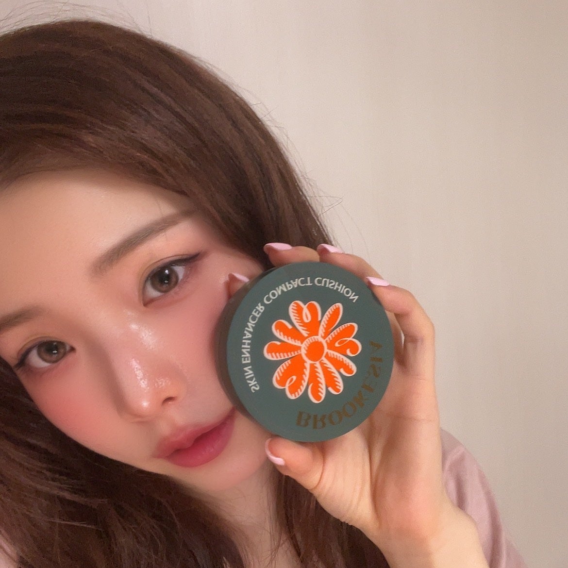 スキンエンハンサー コンパクト クッション (マット)/BROOKESIA/クッションファンデーションを使ったクチコミ(3枚目)