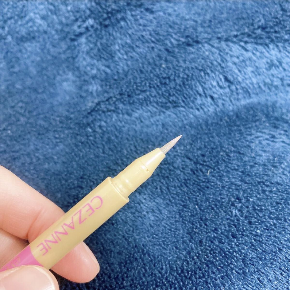 描くふたえアイライナー/CEZANNE/リキッドアイライナーを使ったクチコミ（2枚目）