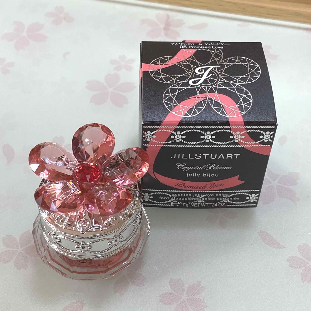 ジルスチュアート クリスタルブルーム ジェリービジュー/JILL STUART/ジェル・クリームアイシャドウを使ったクチコミ(1枚目)