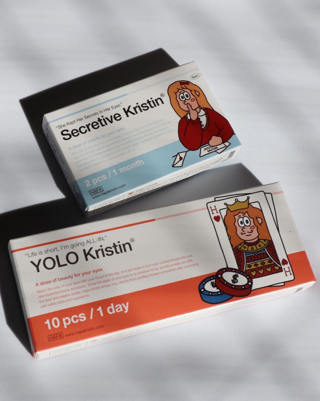 YOLO Kristin/Hapa kristin/カラーコンタクトレンズを使ったクチコミ(1枚目)