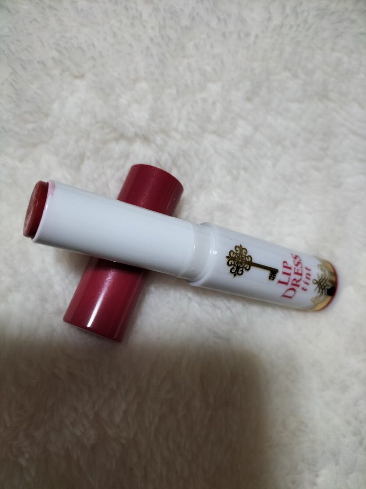 リップドレスティント レッド/近江兄弟社/リップティントを使ったクチコミ（2枚目）