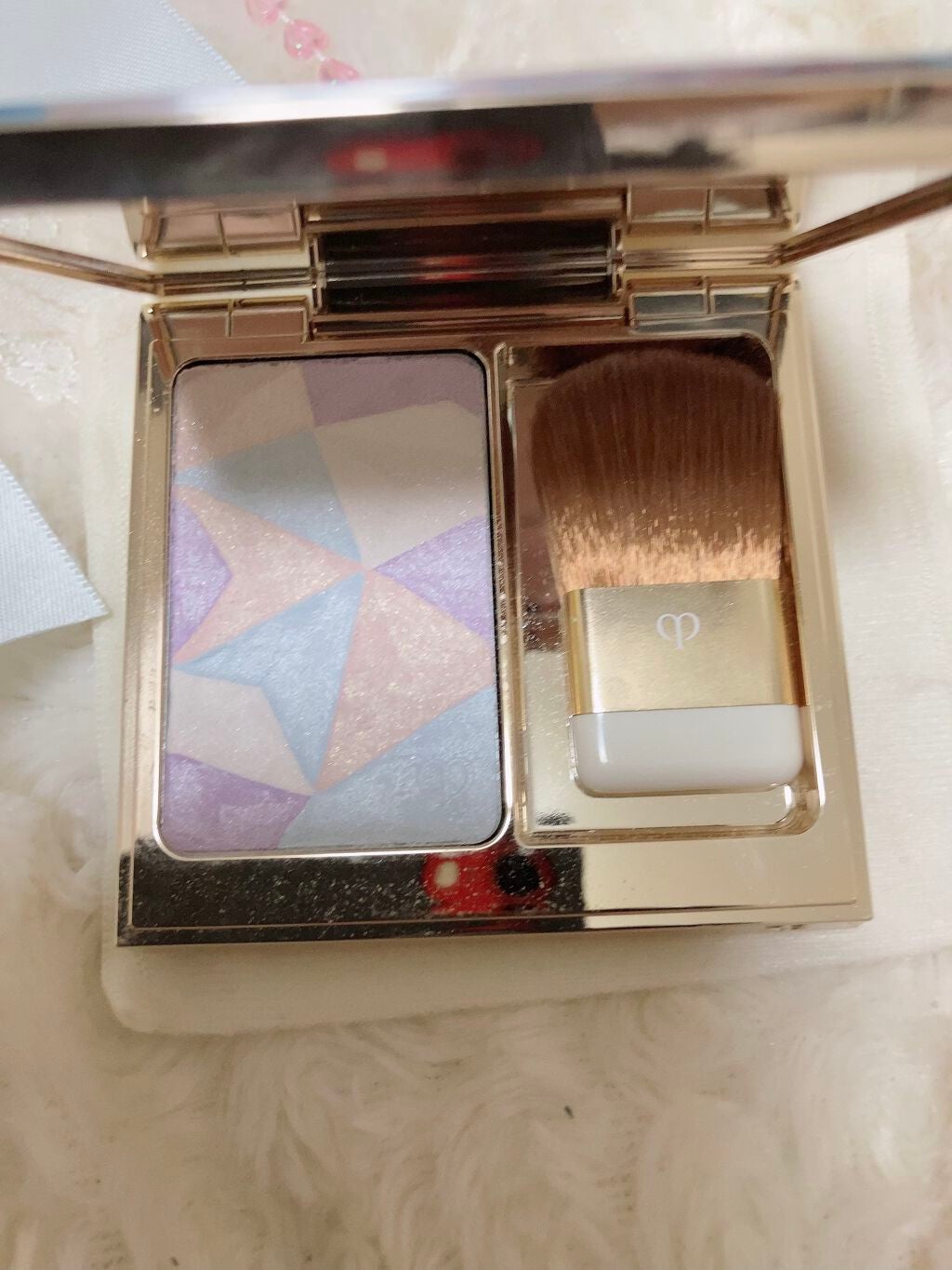 クレ・ド・ポー ボーテ レオスールデクラ/クレ・ド・ポー ボーテ/パウダーハイライトを使ったクチコミ(3枚目)