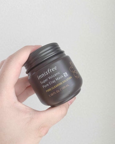 たまごちゃんです🐥 
今日は、最近購入したスキンケアグッズの紹介です！

innisfree スーパーヴォルカニック ポアクレイマスク 2X…★★★★☆

毛穴汚れに効くと口コミで評判だったので、Ama