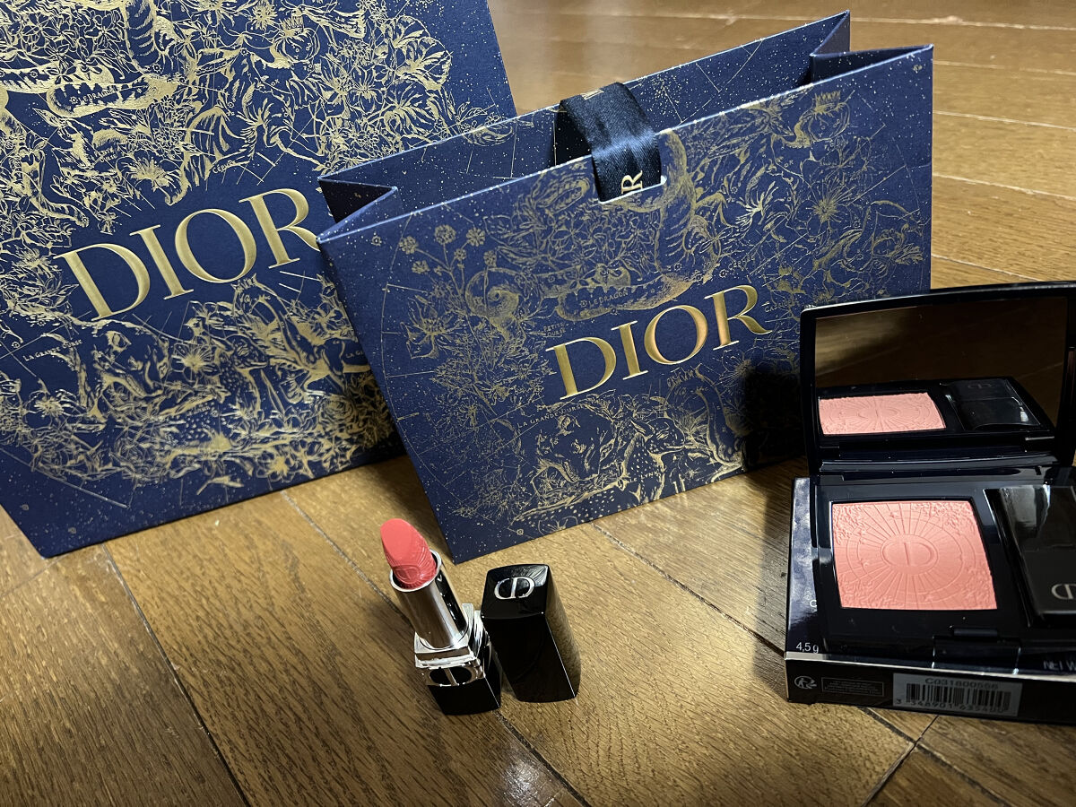 【旧】ディオールスキン ルージュ ブラッシュ 556 コスミック コーラル/Dior/パウダーチークを使ったクチコミ（1枚目）