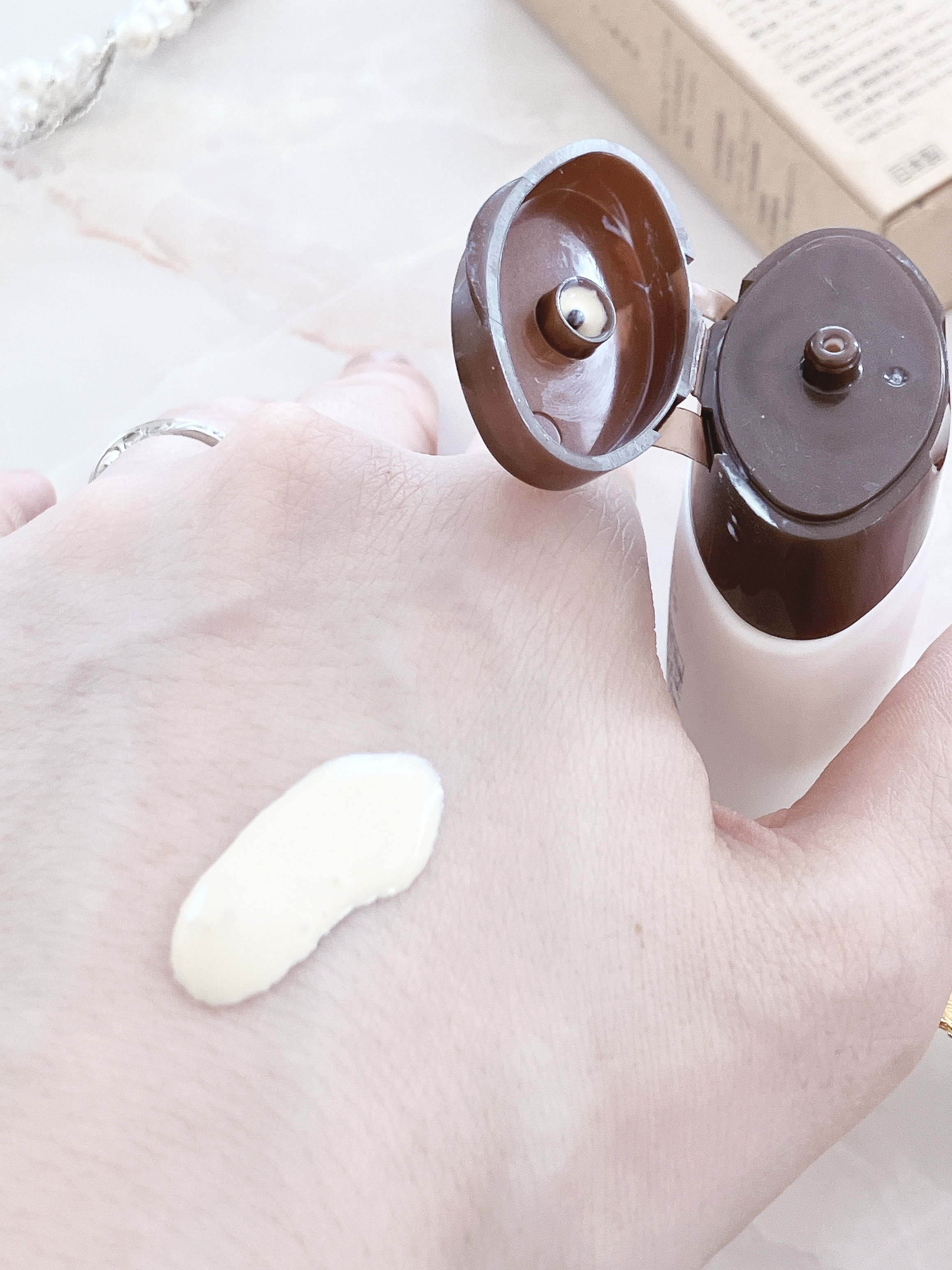 UVスキンケアミルク/Natures for/日焼け止め・UVケアを使ったクチコミ（2枚目）