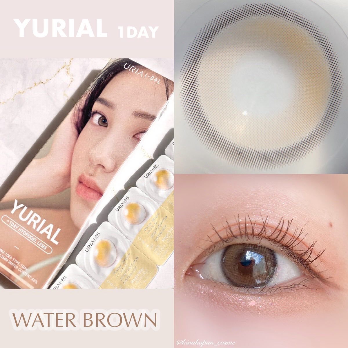 YURIAL 1DAY/URIA i-DOL/ワンデー(1DAY)カラコンを使ったクチコミ(3枚目)