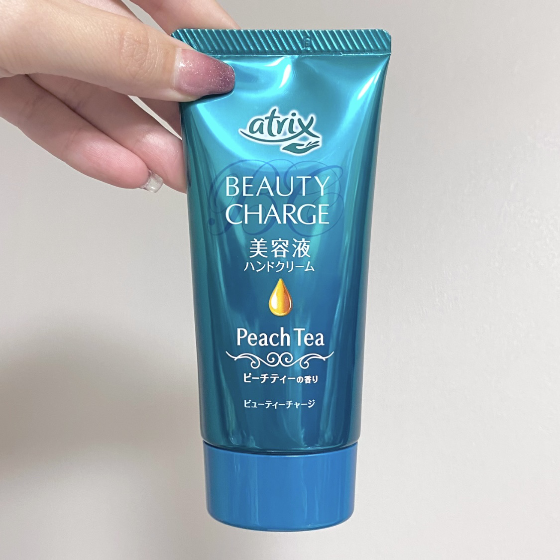 ビューティーチャージ ピーチティーの香り/アトリックス/ハンドクリームを使ったクチコミ（1枚目）