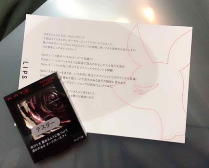 ダークローズシャドウ/KATE/アイシャドウパレットを使ったクチコミ(1枚目)