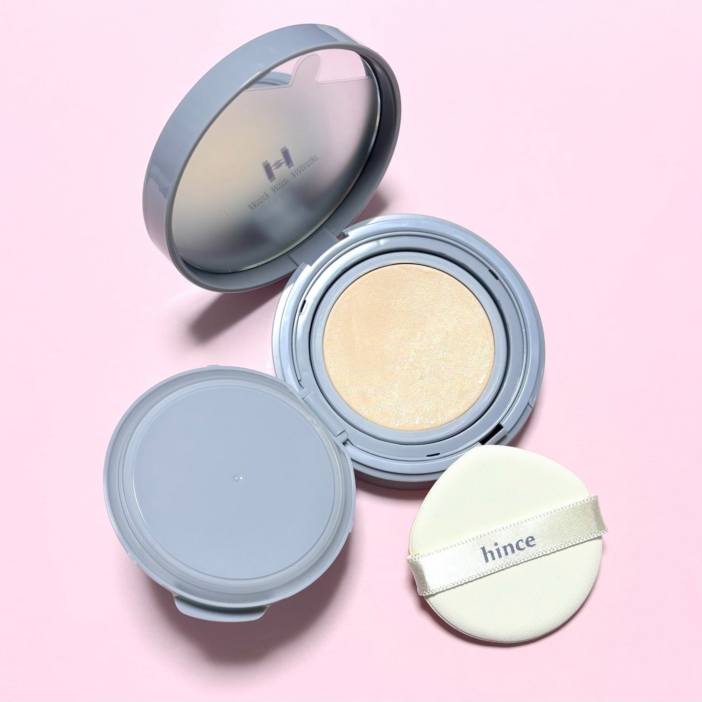 セカンドスキンメッシュマットクッション/hince/クッションファンデーションを使ったクチコミ(4枚目)