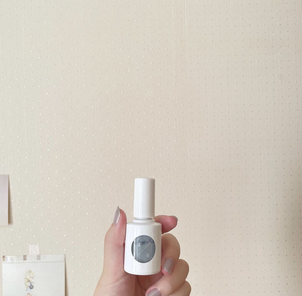 カラーベースコート ゼロ 4／0/uka/オールインワンネイルを使ったクチコミ（1枚目）