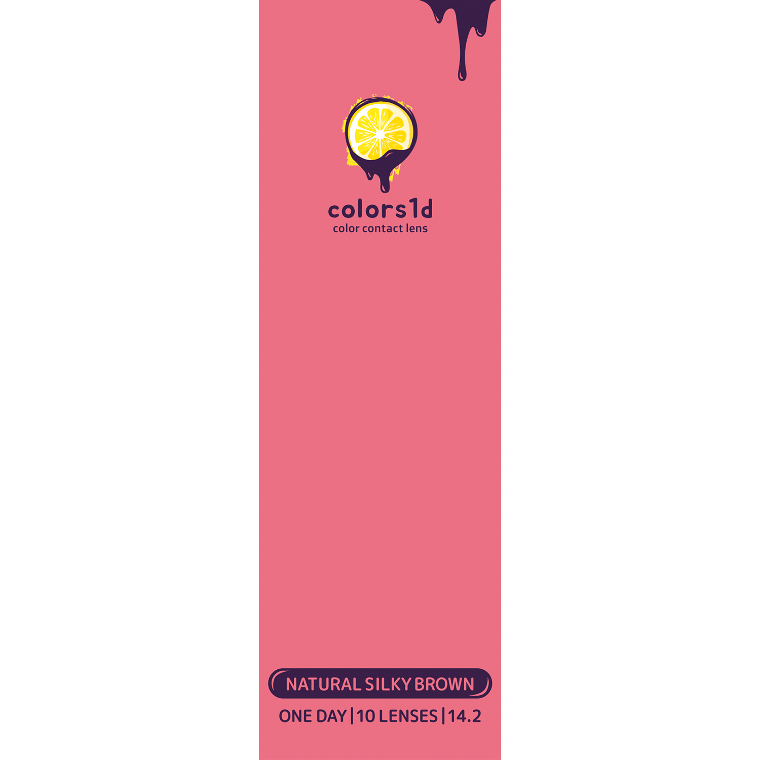 colors 1day ナチュラルシルキーブラウン