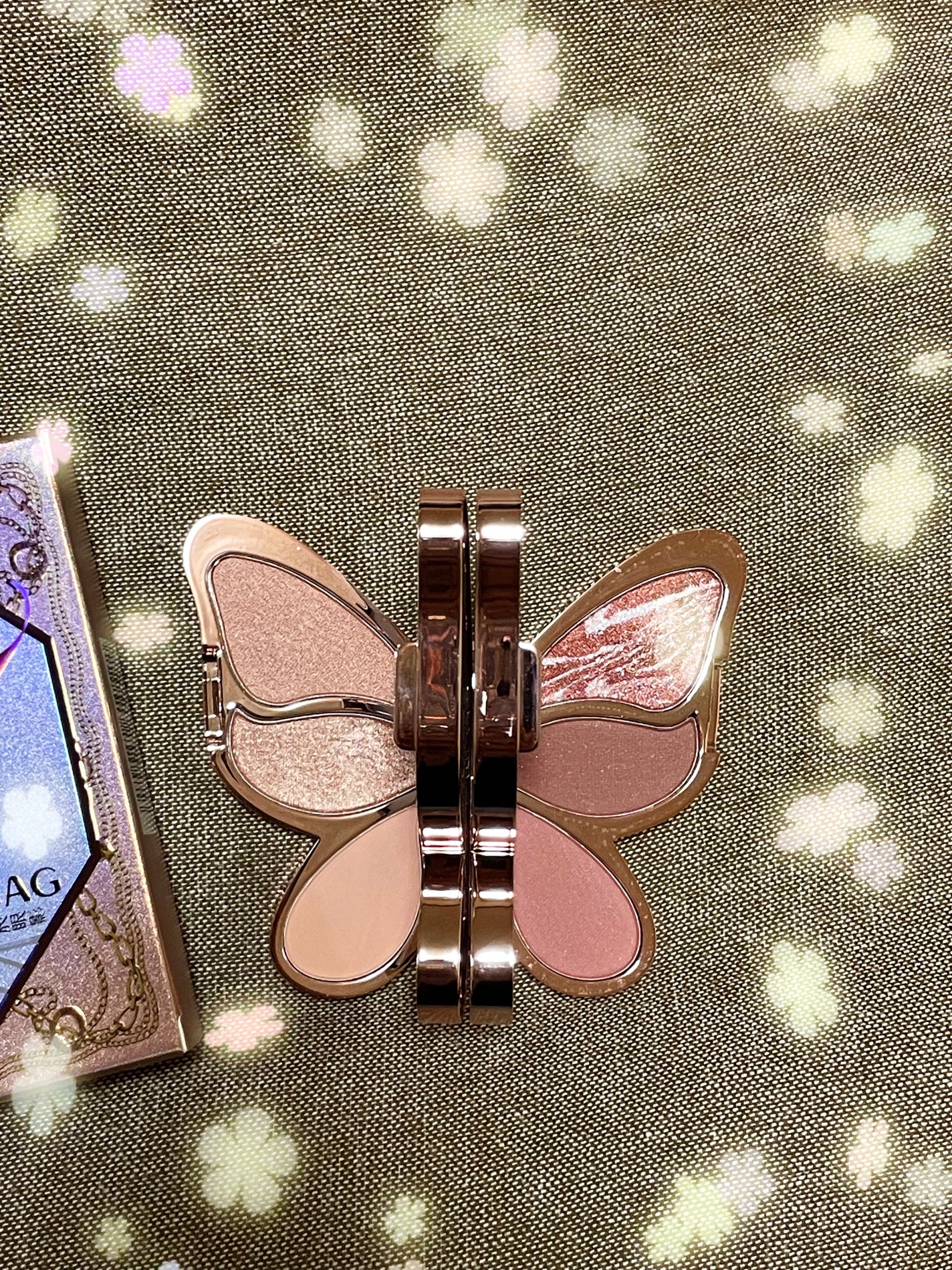 バタフライアイシャドウパレット/AGAG/アイシャドウパレットを使ったクチコミ(2枚目)