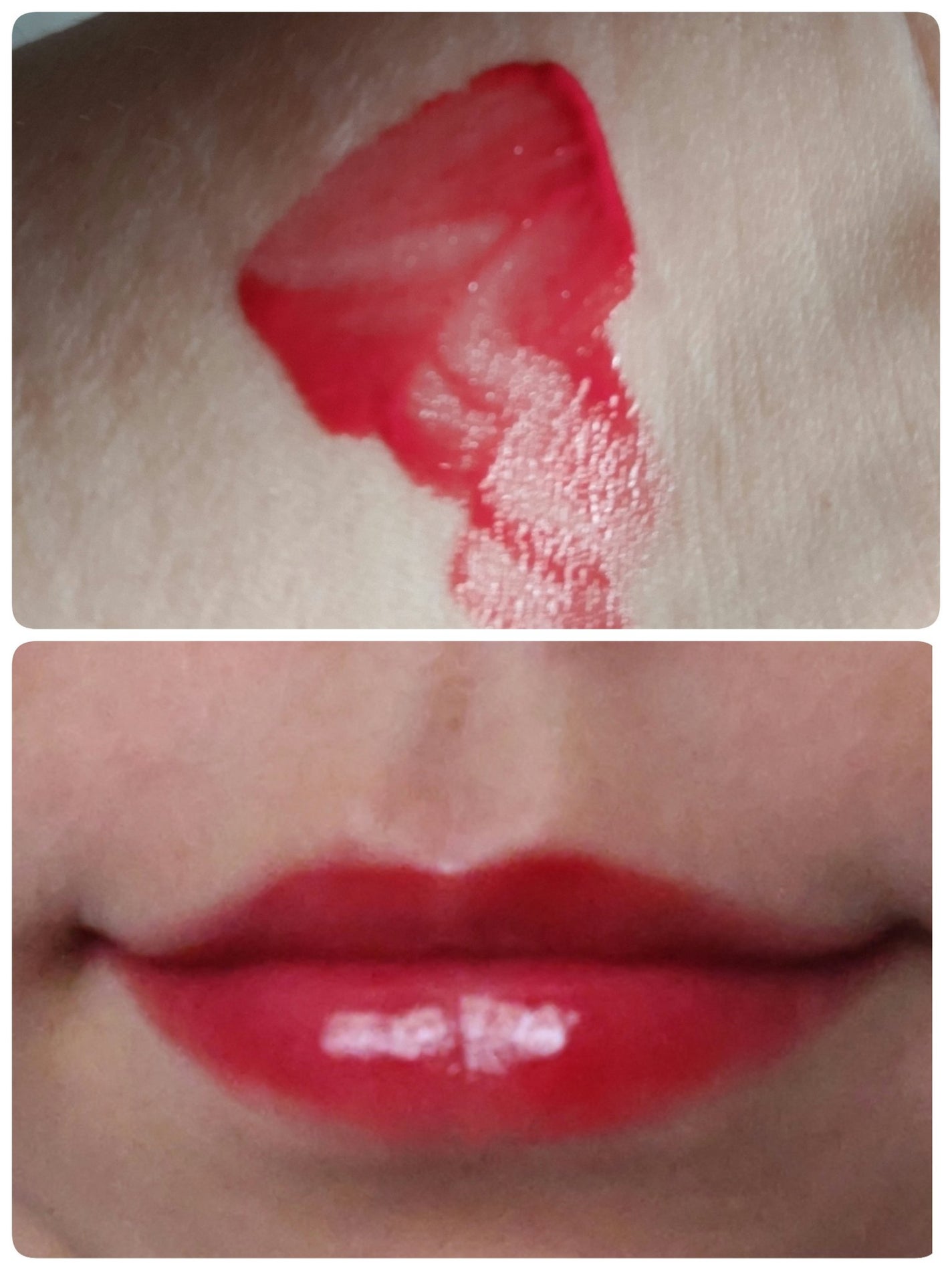 ジェルフィットティント/AMUSE/リップティントを使ったクチコミ(3枚目)