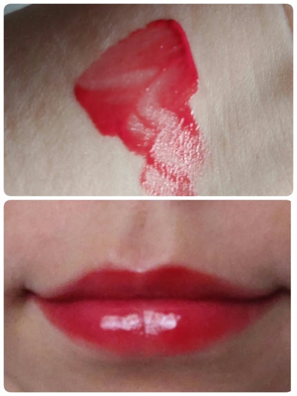ジェルフィットティント/AMUSE/リップティントを使ったクチコミ(3枚目)
