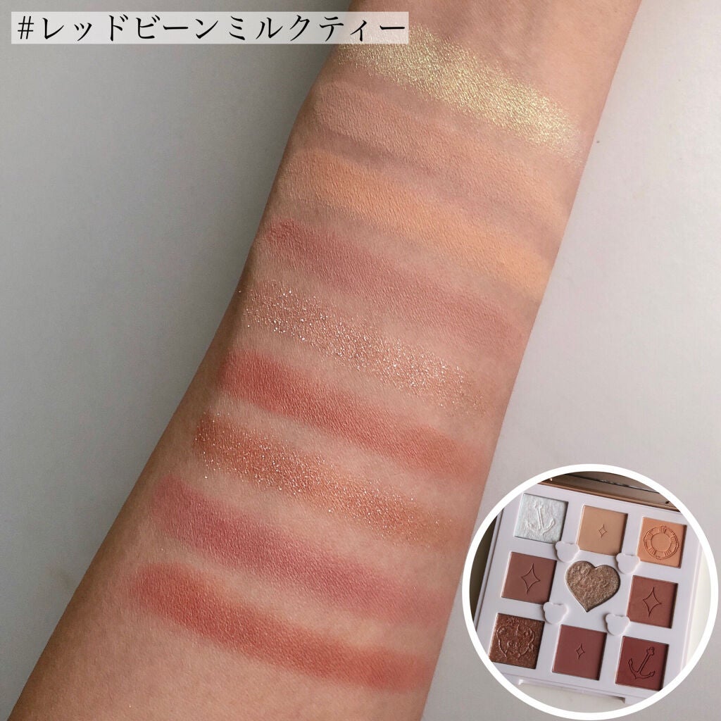 Love Bear 9色 アイシャドウパレット/FlowerKnows/アイシャドウパレットを使ったクチコミ(5枚目)