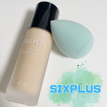 SIXPLUS スムージング フローレス リキッドファンデーション #N02/SIXPLUS/リキッドファンデーションを使ったクチコミ（1枚目）